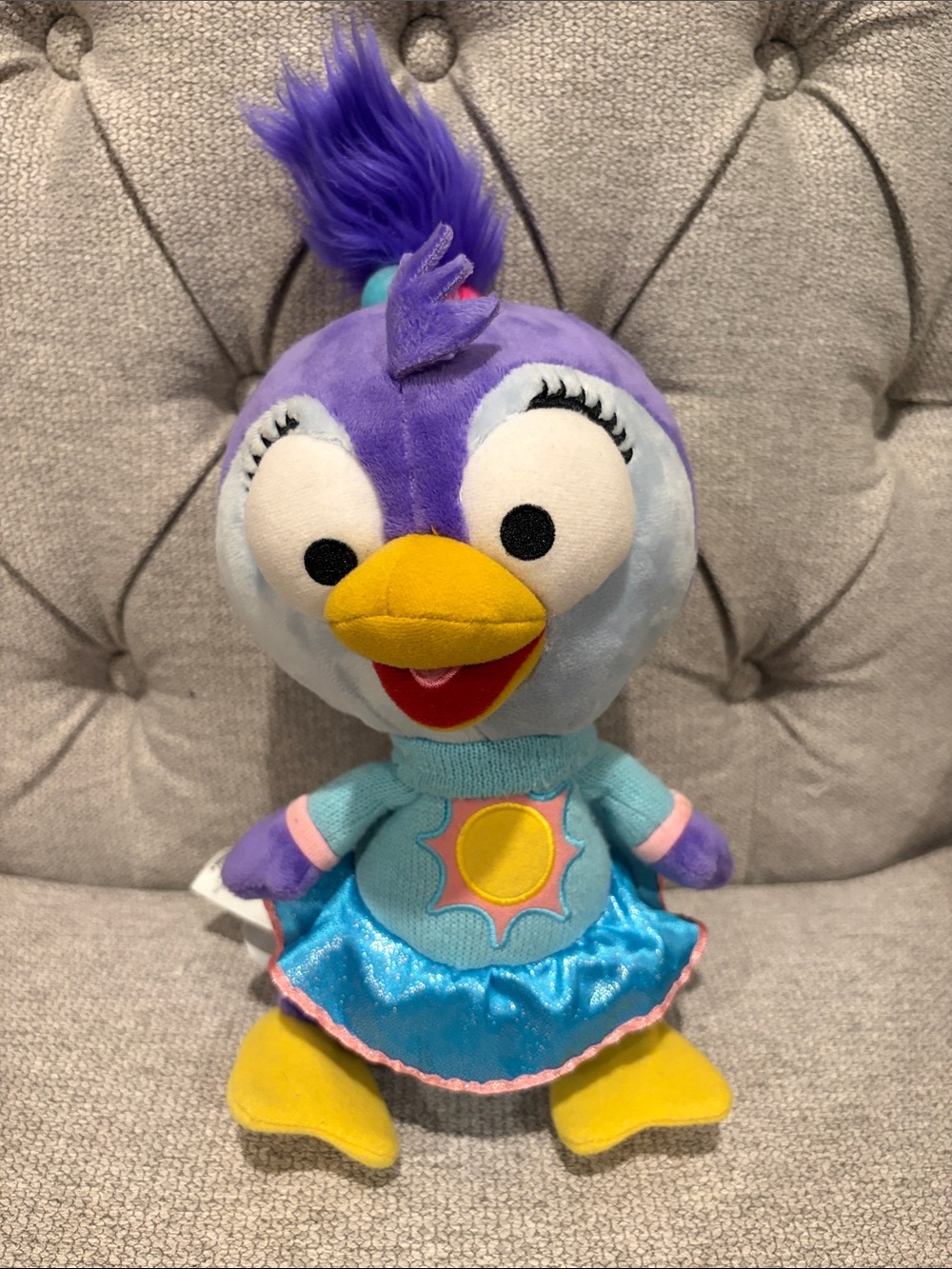 Disney Muppet Babies Summer Penguin Plush - Excellent!!  toy toys stuffed animal - Picture 2 of 4